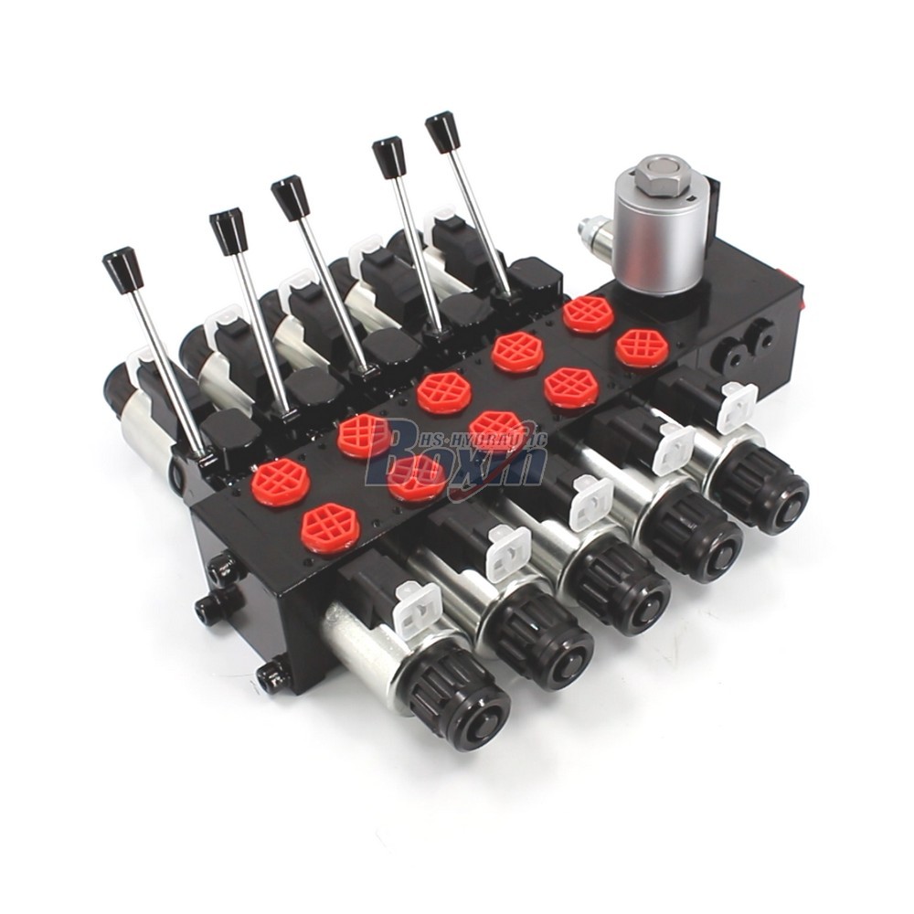 DCV56 Series 5 Spool Solenoid Controlled Sectional Valve cover photo